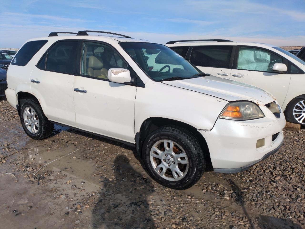 2006 Acura MDX VIN 2HNYD18656H531604 Copart auction photo, side damage thumbnail 4
