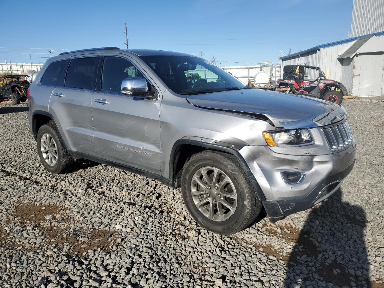 2015 Jeep Grand Cherokee VIN 1C4RJFBG0FC609176 Copart auction photo, front end damage thumbnail 4