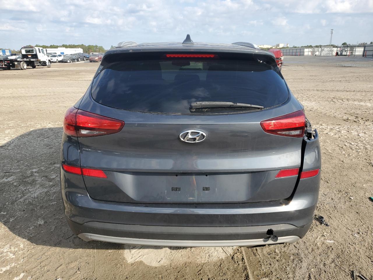 2019 Hyundai Tucson VIN KM8J33AL1KU947562 Copart auction photo, rear end damage thumbnail 6
