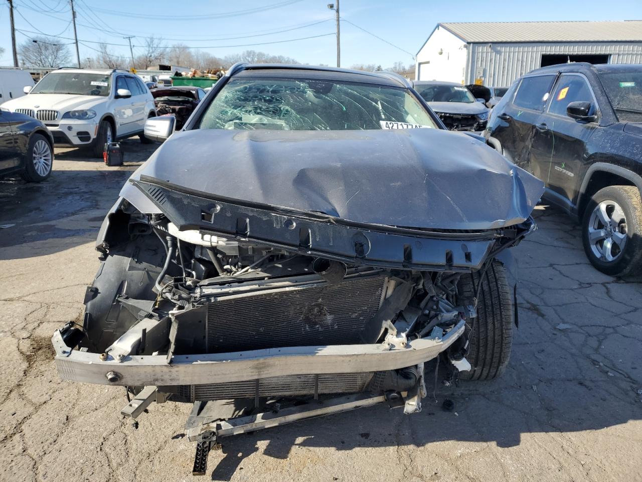 2015 Mercedes-Benz GLA-klasse VIN WDCTG4GB9FJ122800 Copart auction photo, front end damage thumbnail 5