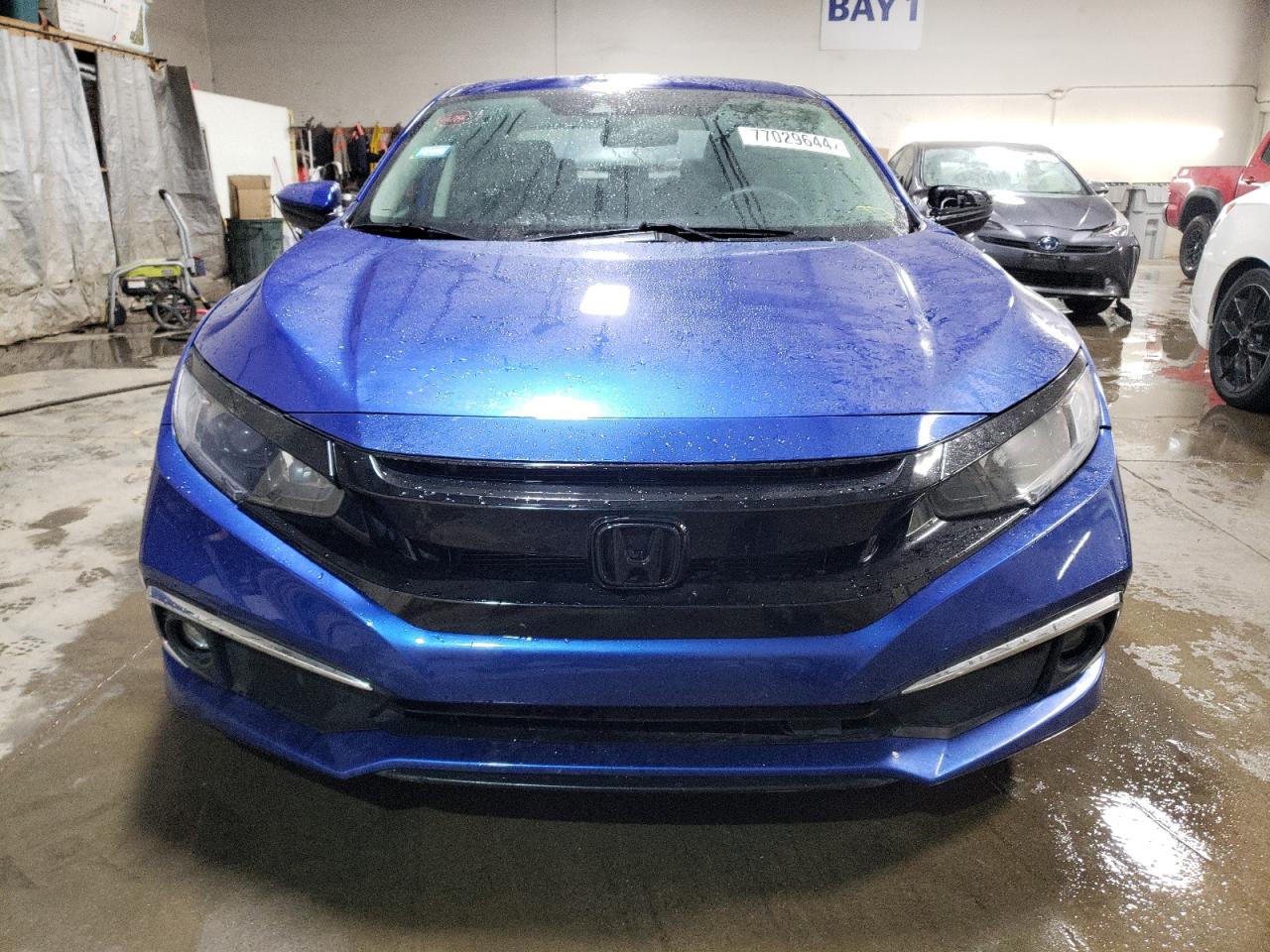 2019 Honda Civic VIN 2HGFC2F69KH593544 Copart auction photo, side / rear end damage thumbnail 5