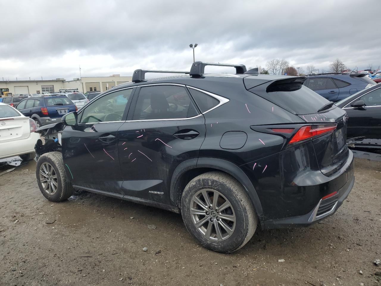 2021 Lexus NX VIN JTJDJRDZ1M2161685 Copart auction photo, front end / minor dent/scratches damage thumbnail 2