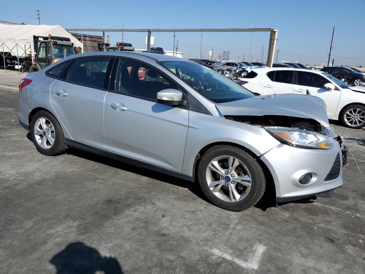 2014 Ford Focus VIN 1FADP3F2XEL164245 Copart auction photo, front end damage thumbnail 4
