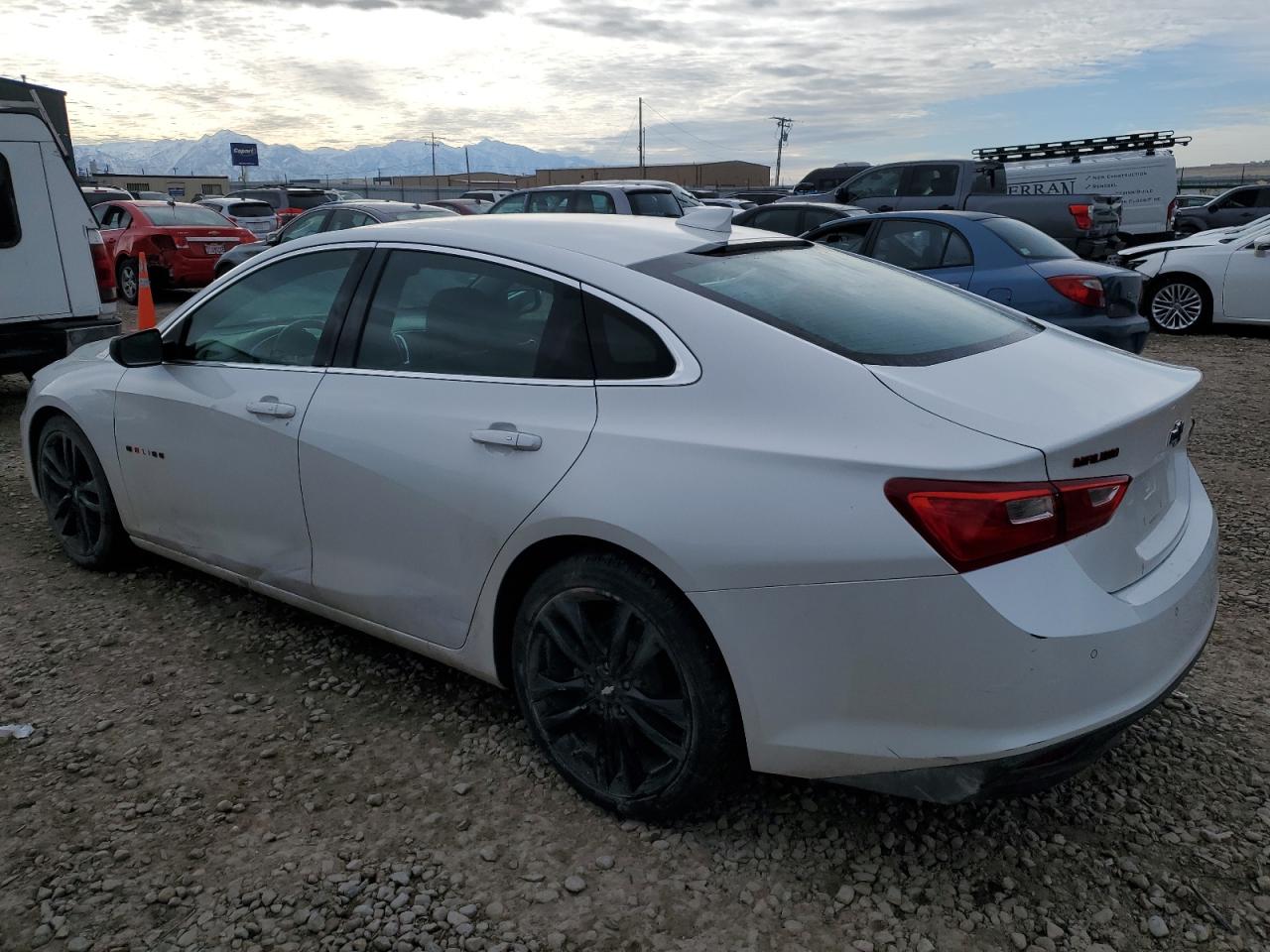 2018 Chevrolet Malibu VIN 1G1ZD5ST8JF267734 Copart auction photo, front end damage thumbnail 2