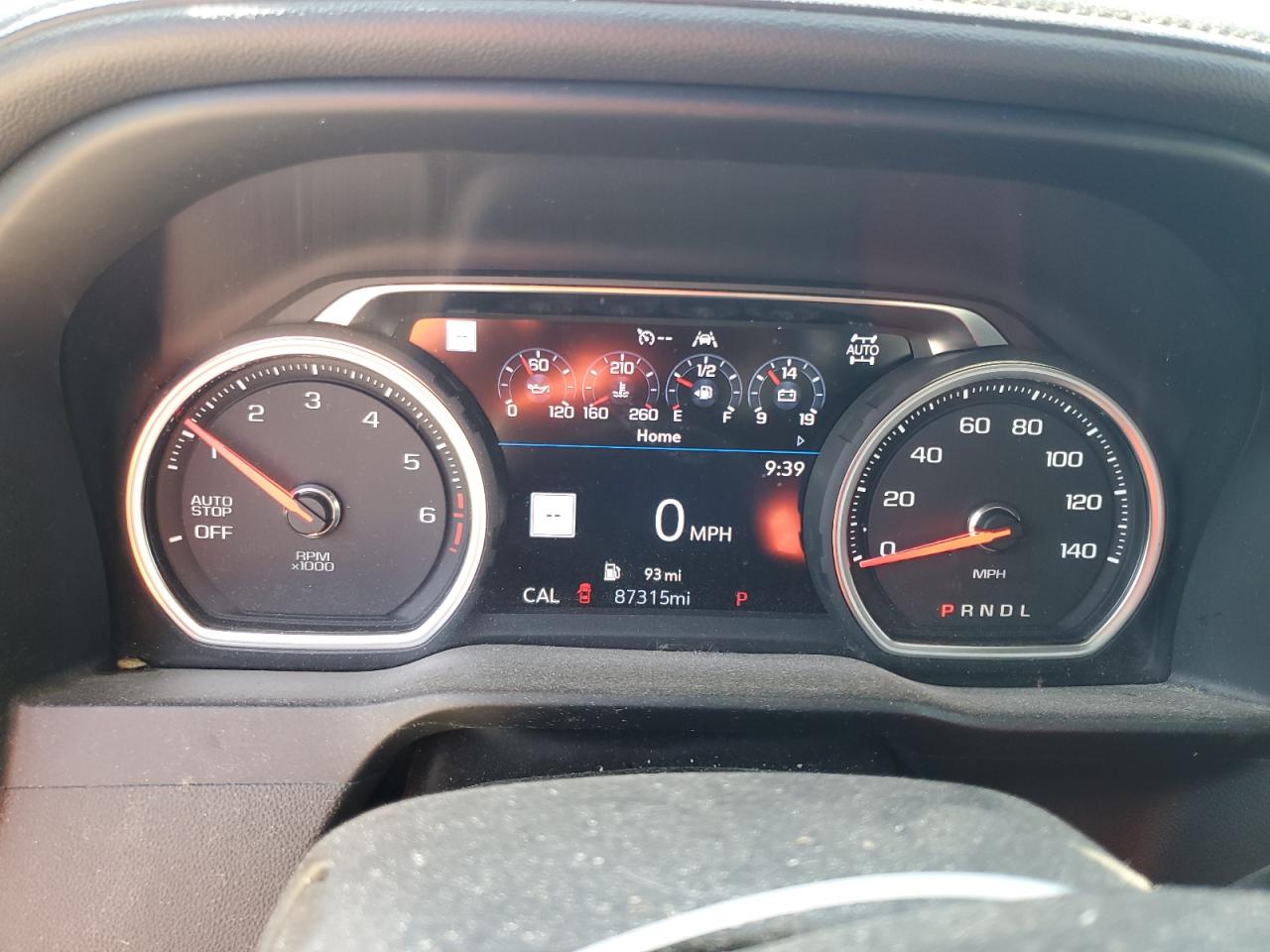 2019 Chevrolet Silverado VIN 3GCUYHEL5KG235231 Copart auction photo, side damage thumbnail 9