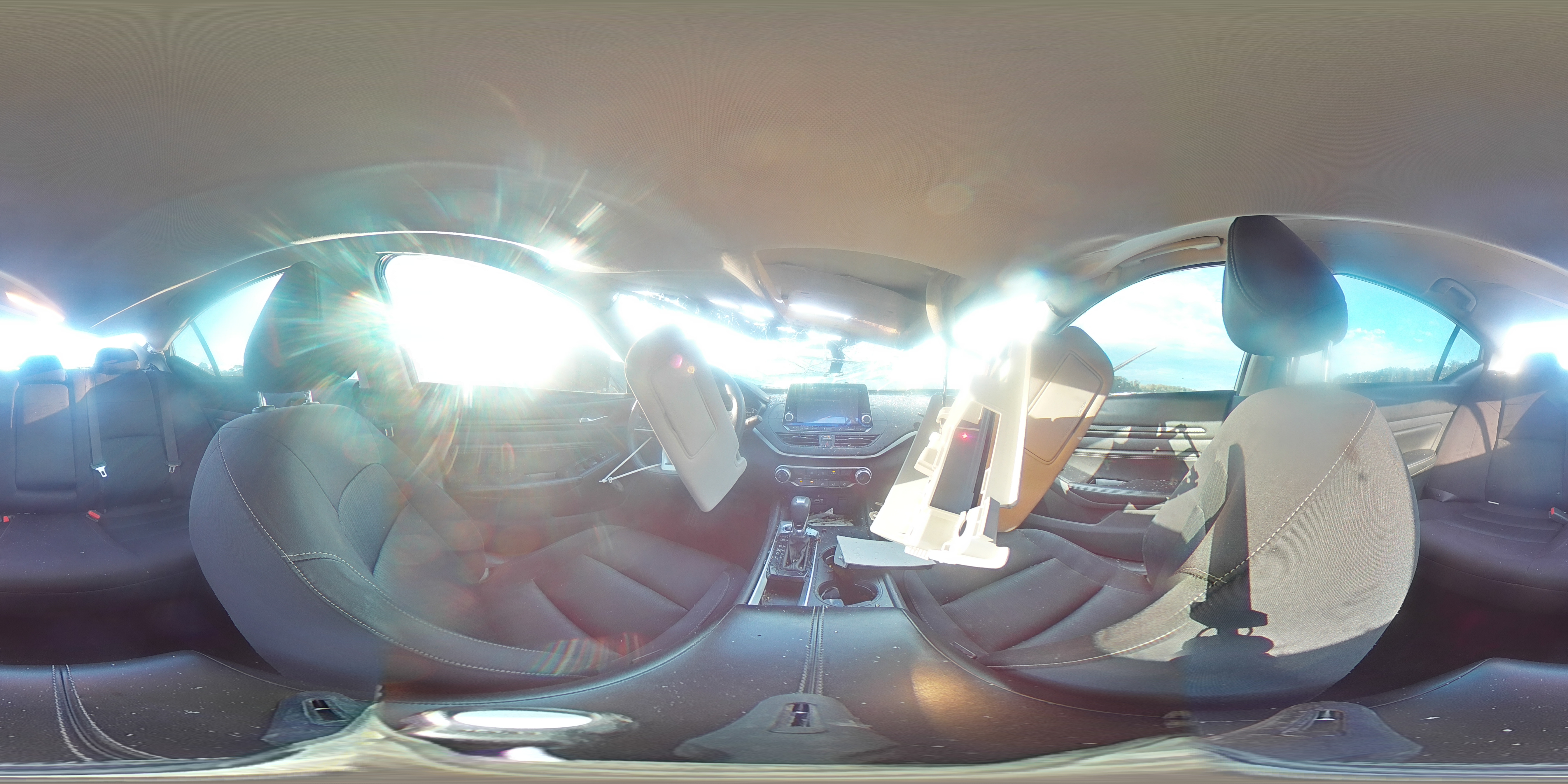 2019 Nissan Altima VIN 1N4BL4BV3KC139000 Copart auction photo, top/roof damage thumbnail 13