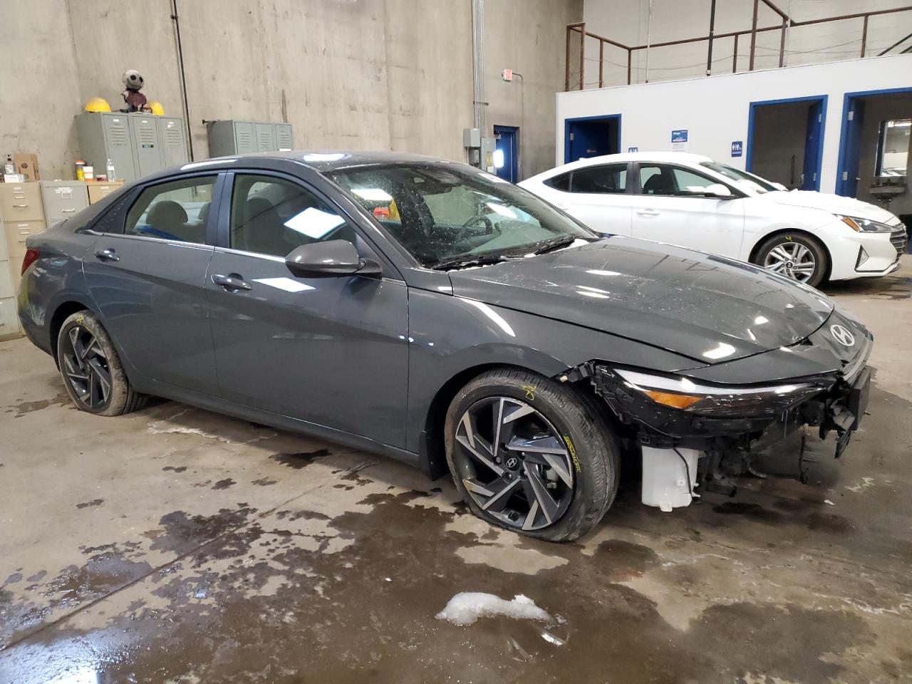 2024 Hyundai Elantra VIN KMHLS4DG8RU752956 Copart auction photo, front end damage thumbnail 4