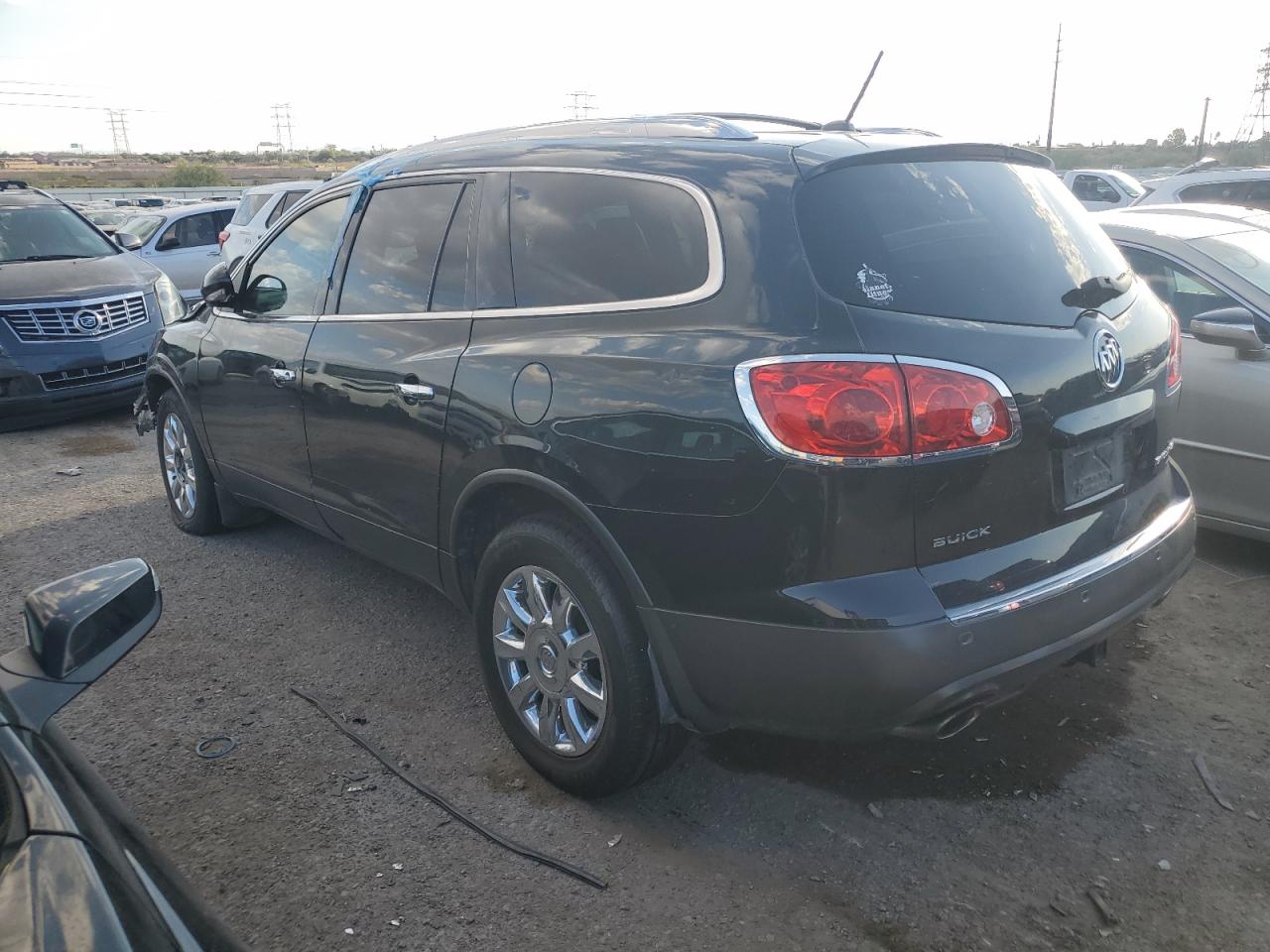 2012 Buick Enclave VIN 5GAKRCEDXCJ162455 Copart auction photo, front end / undercarriage damage thumbnail 2
