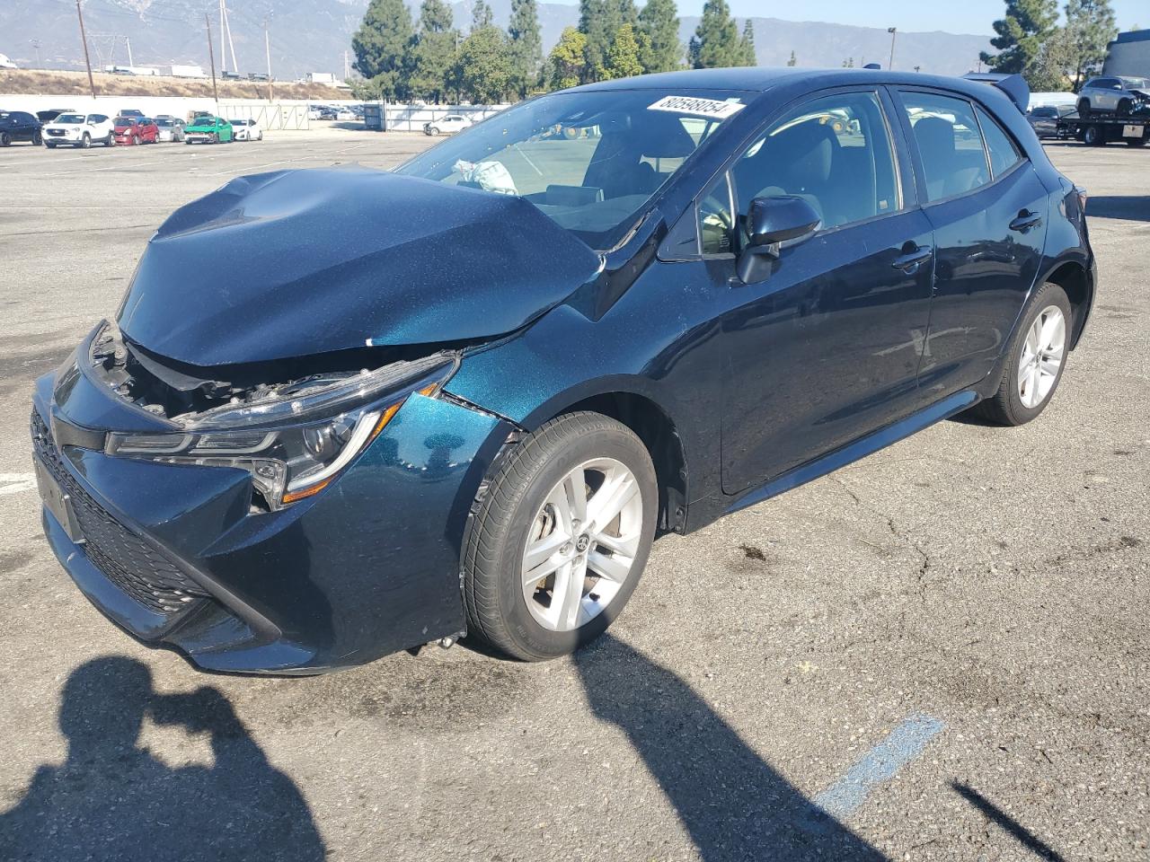 2019 Toyota Corolla VIN JTNK4RBE0K3039582