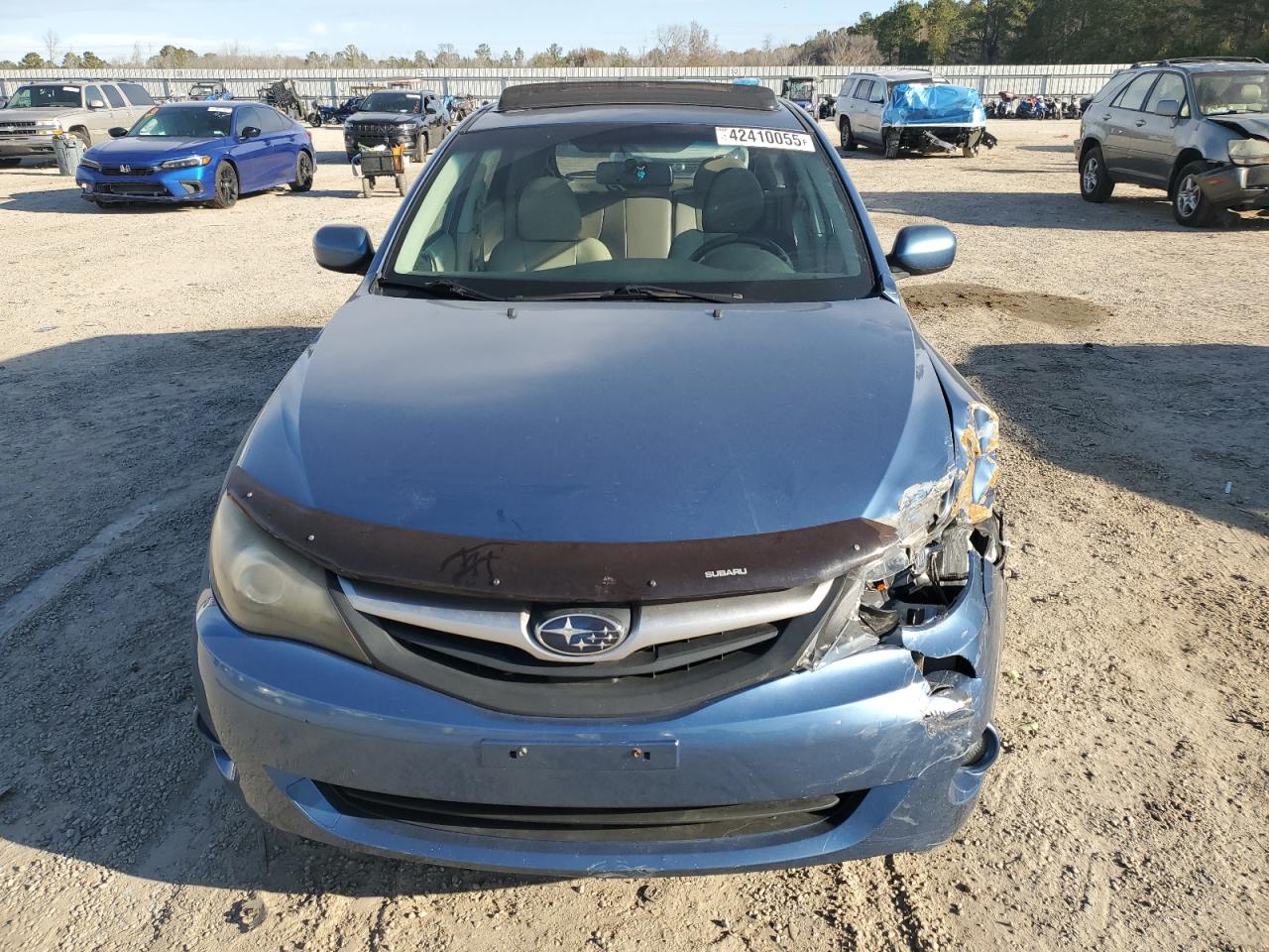 2010 Subaru Impreza VIN JF1GH6B68AH802140 Copart auction photo, front end damage thumbnail 5