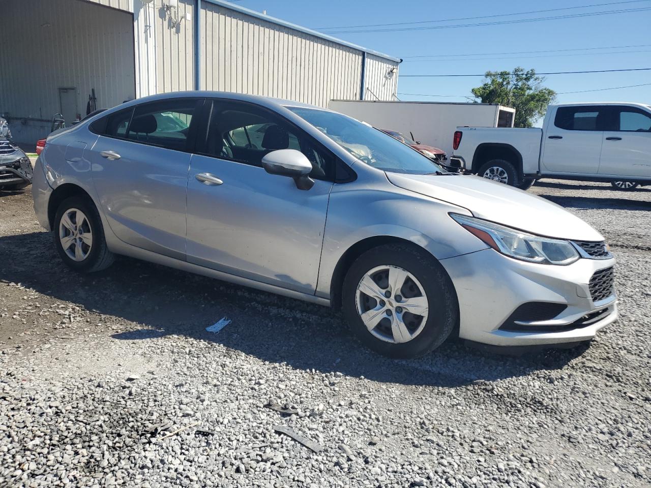2017 Chevrolet Cruze VIN 1G1BC5SM9H7156840 Copart auction photo, front end damage thumbnail 4