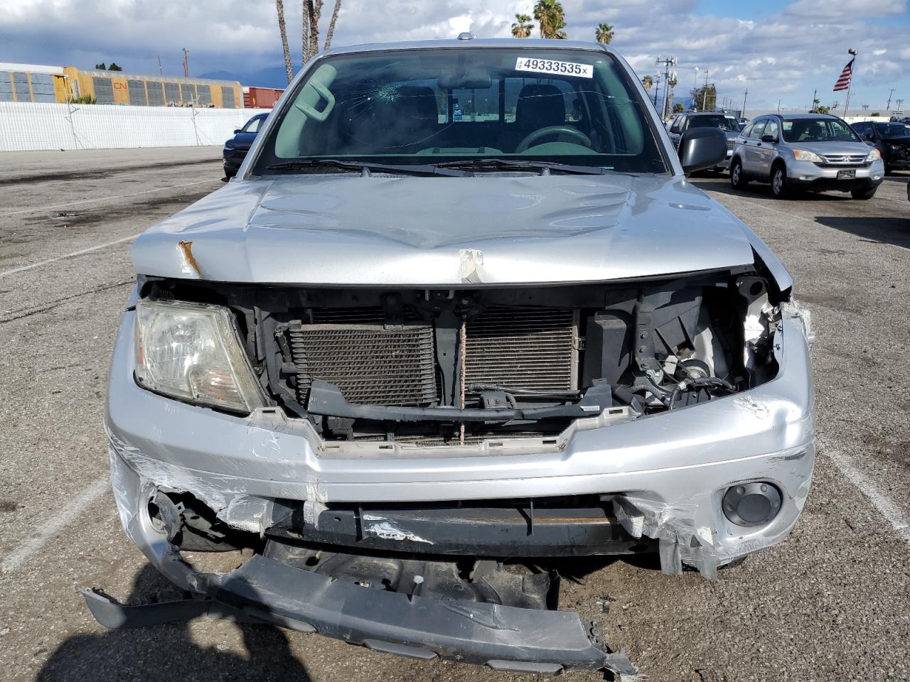 2018 Nissan Navara (Frontier) VIN 1N6AD0ER4JN732732 Copart auction photo, front end / minor dent/scratches damage thumbnail 5