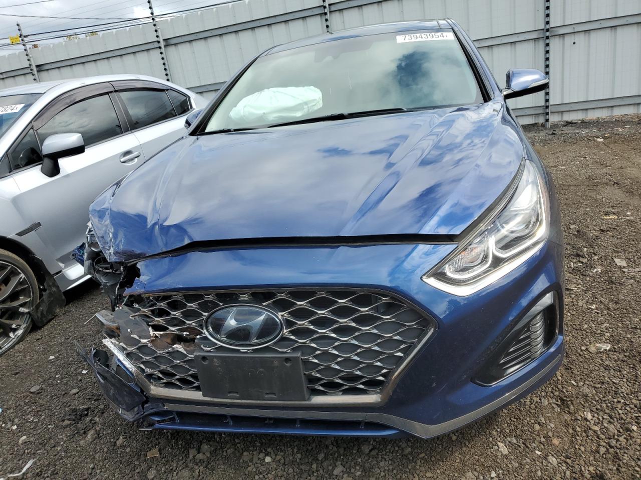 2019 Hyundai Sonata VIN 5NPE34AF6KH759846 Copart auction photo, front end damage thumbnail 5
