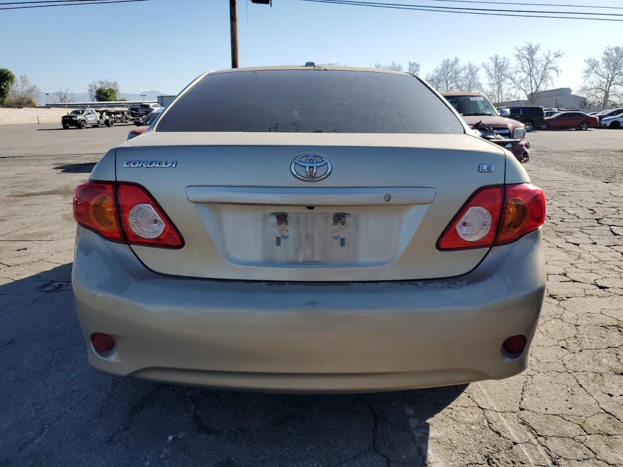 2009 Toyota Corolla VIN 1NXBU40E29Z075574 Copart auction photo, front end damage thumbnail 6