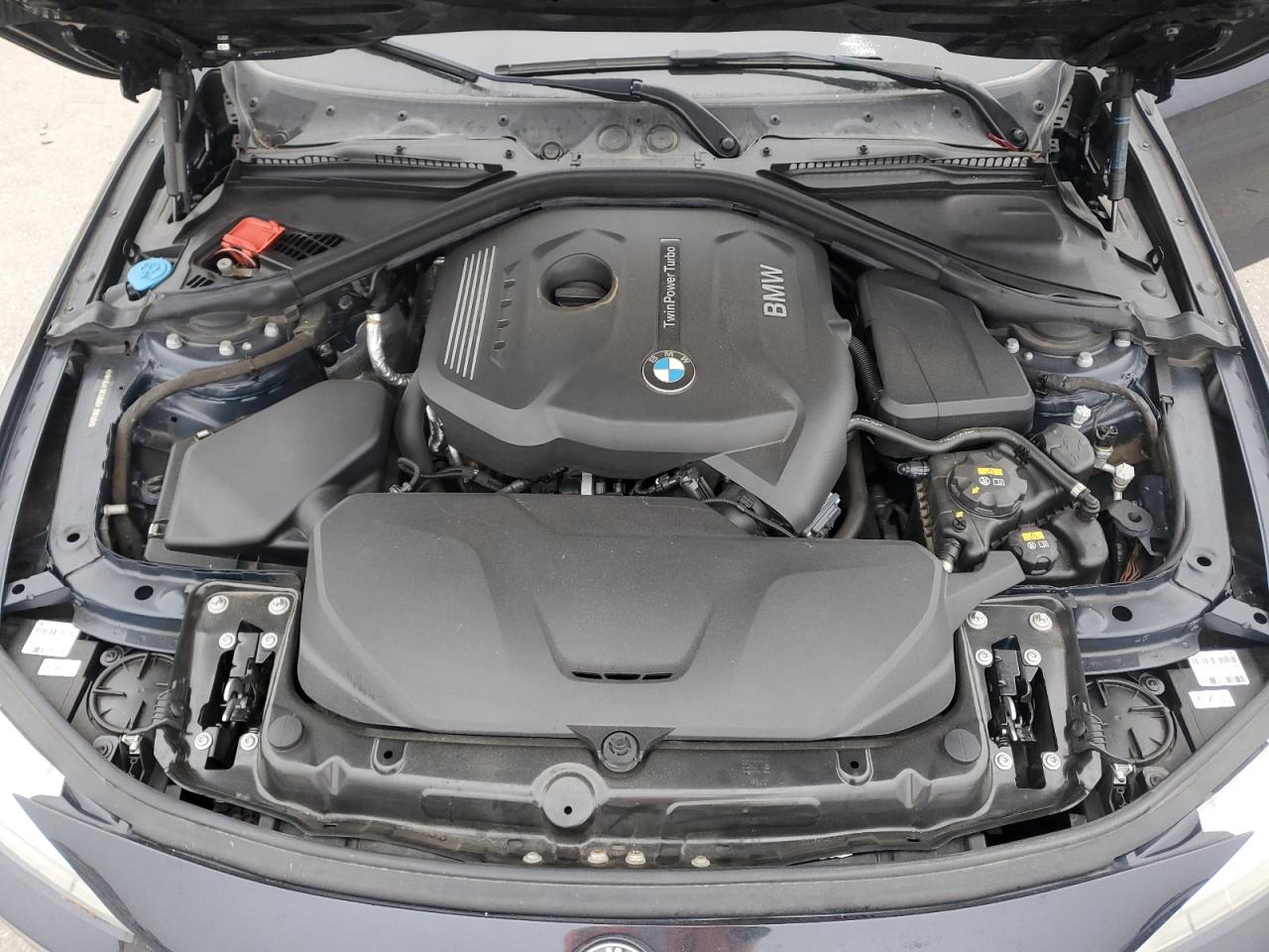 2017 BMW 4er VIN WBA4F9C59HG439659 Copart auction photo, rear end / side damage thumbnail 12