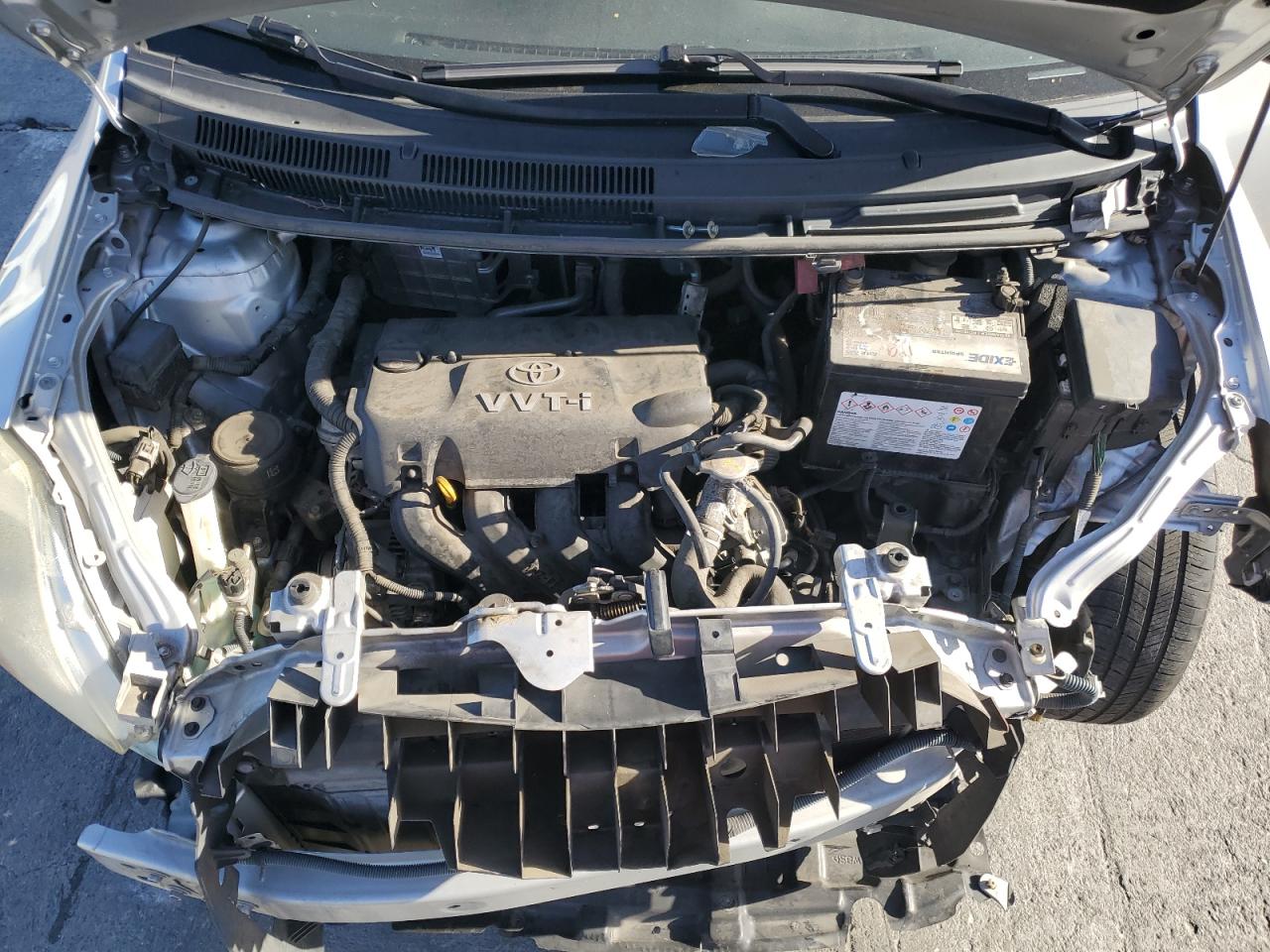 2009 Toyota Yaris VIN JTDBT903394045275 Copart auction photo, front end damage thumbnail 11