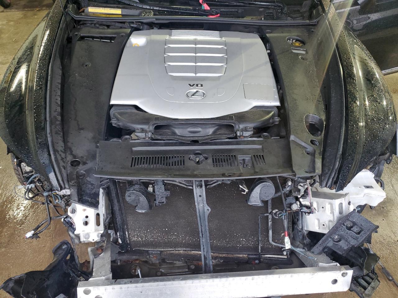 2013 Lexus LS VIN JTHCL5EF6D5015897 Copart auction photo, all over damage thumbnail 11