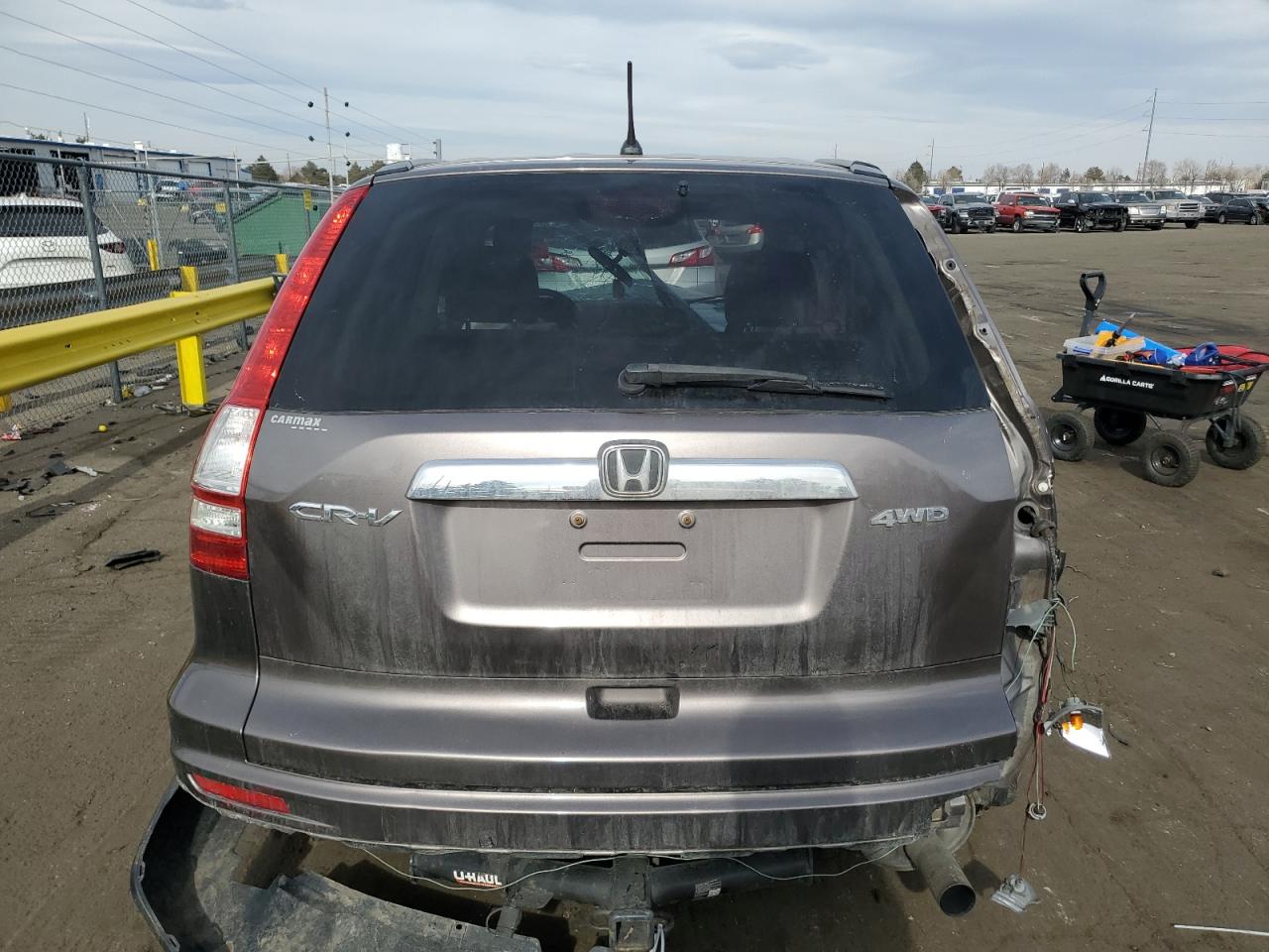 2011 Honda CR-V VIN 5J6RE4H55BL073196 Copart auction photo, all over damage thumbnail 6