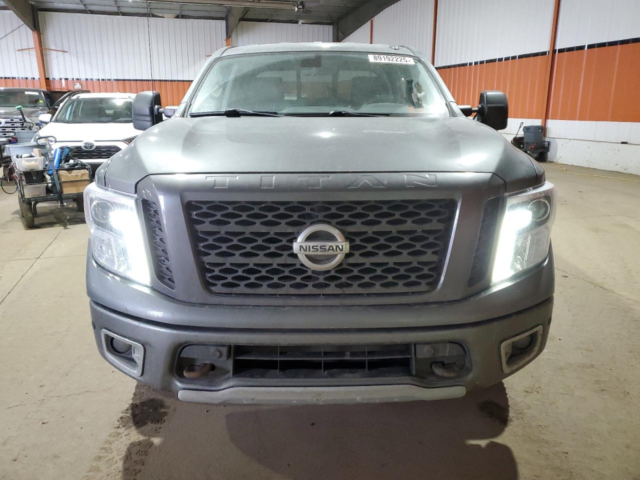 2018 Nissan Titan VIN 1N6AA1E50JN522169 Copart auction photo, hail / minor dent/scratches damage thumbnail 5