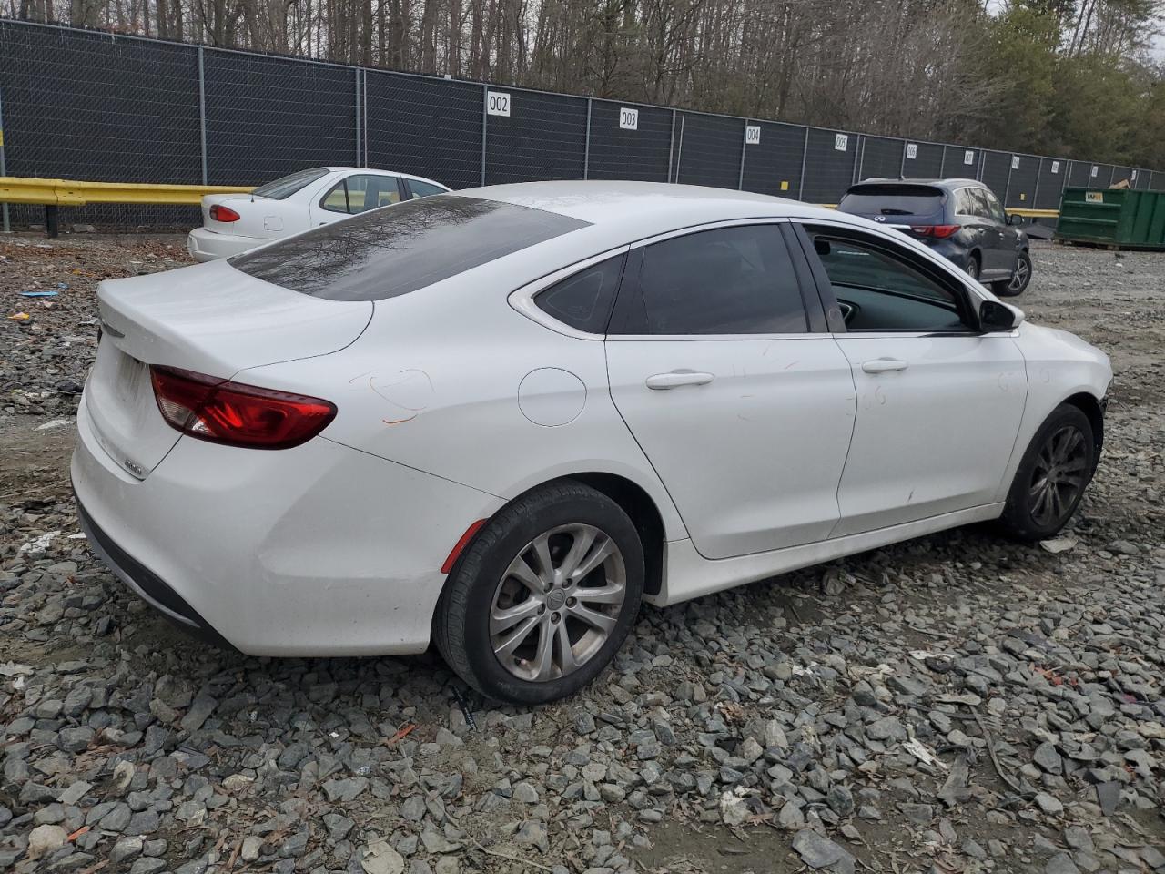 2015 Chrysler 200 VIN 1C3CCCAB6FN700451 Copart auction photo, front end damage thumbnail 3