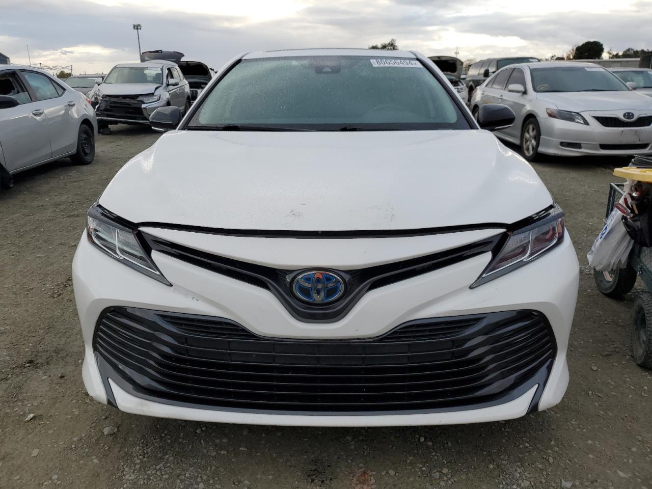 2020 Toyota Camry VIN 4T1E31AK0LU546082 Copart auction photo, side damage thumbnail 5
