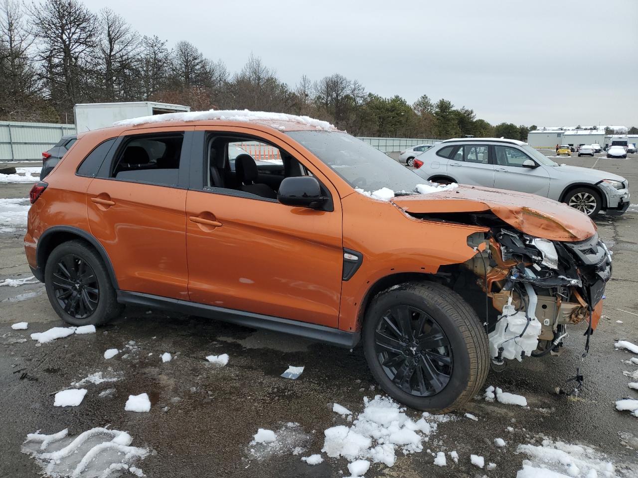 2024 Mitsubishi Outlander VIN JA4ARUAU7RU001844 Copart auction photo, front end damage thumbnail 4