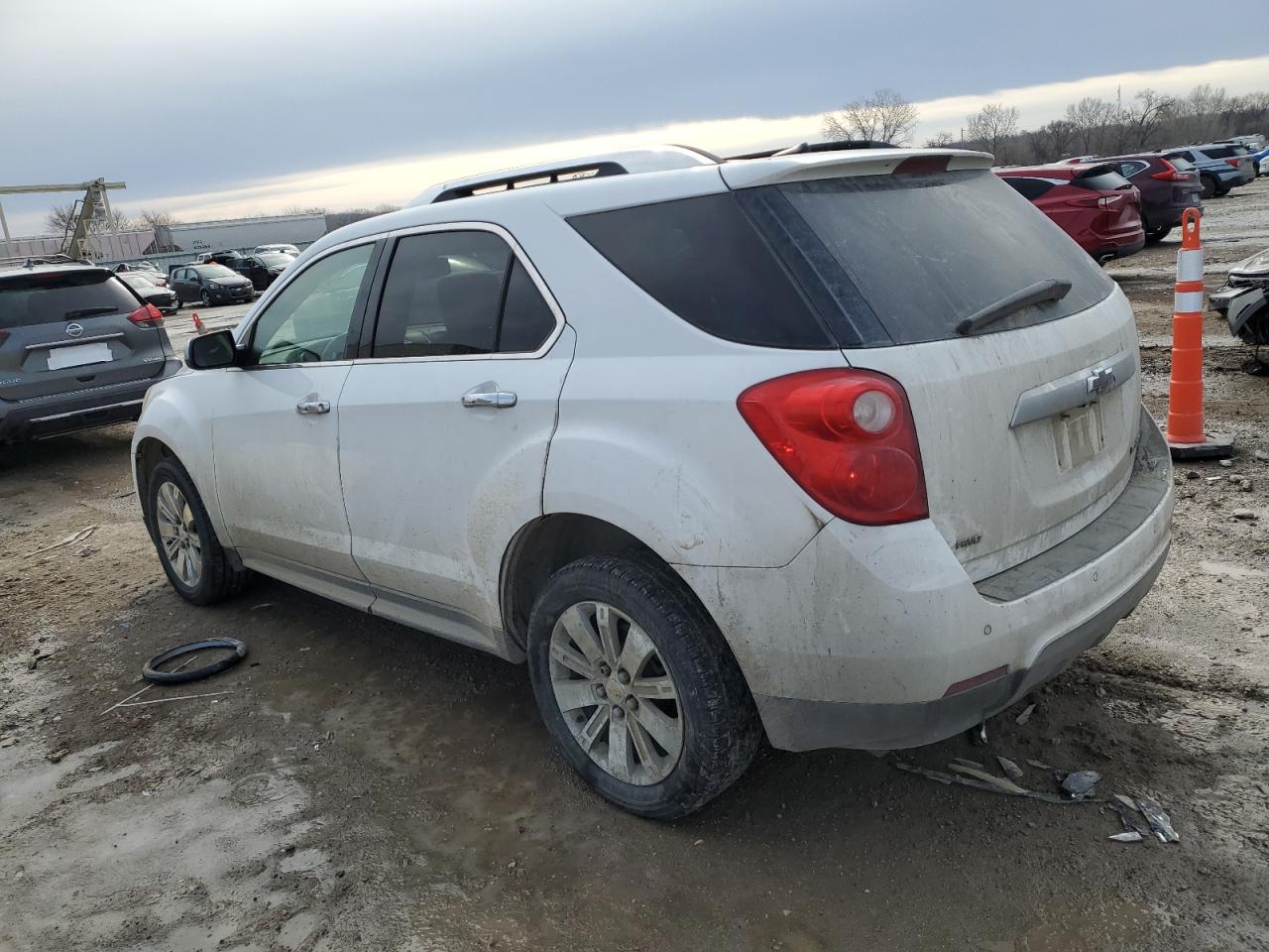2010 Chevrolet Equinox VIN 2CNFLNEW4A6264662 Copart auction photo, front end / mechanical damage thumbnail 2
