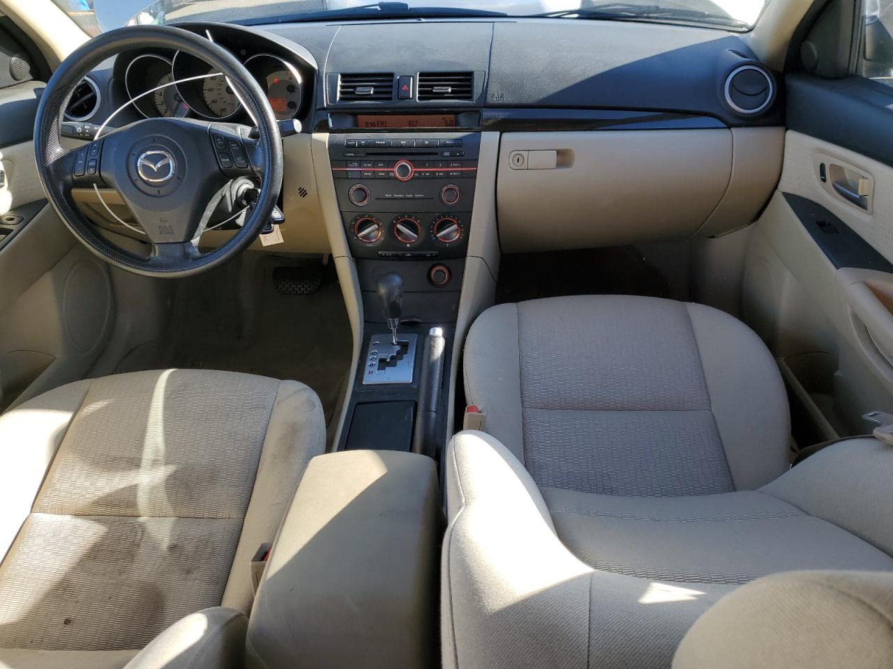 2008 Mazda 3 VIN JM1BK32G181845024 Copart auction photo, side damage thumbnail 8