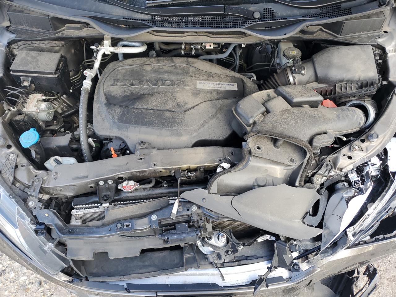 2019 Honda Odyssey VIN 5FNRL6H7XKB137048 Copart auction photo, all over damage thumbnail 12