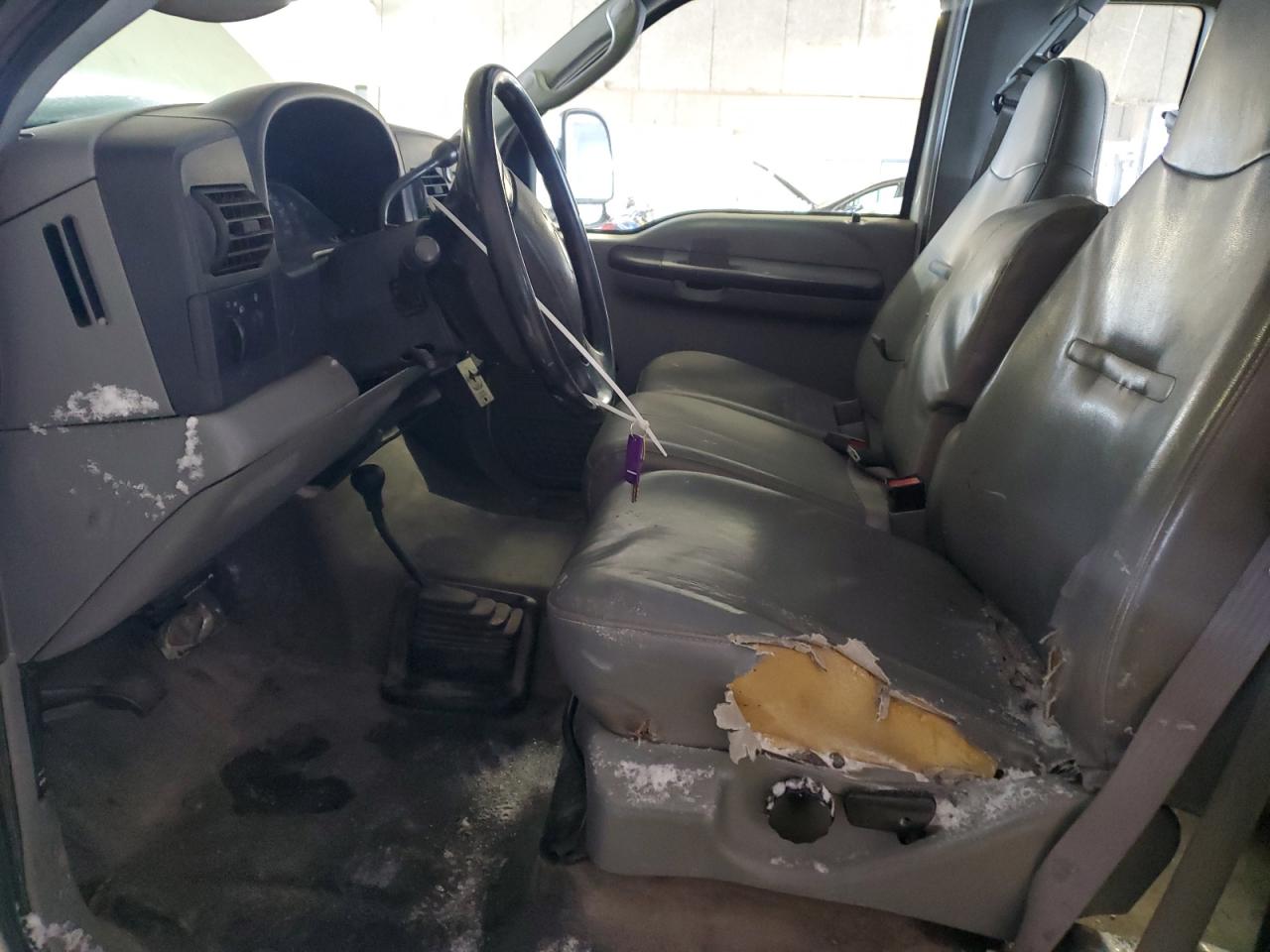 2006 Ford F250 VIN 1FTSX21556EB56055 Copart auction photo, rear end / front end damage thumbnail 7