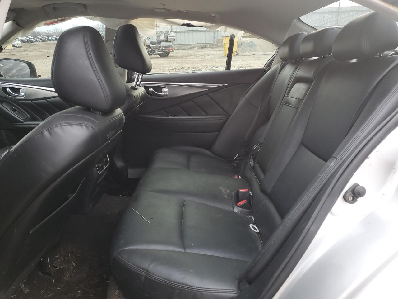 2017 Infiniti Q50 VIN JN1EV7AR4HM841419 Copart auction photo, all over damage thumbnail 10