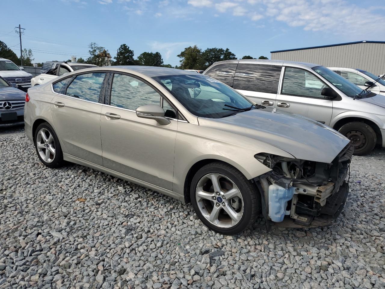 2016 Ford Fusion VIN 3FA6P0H72GR190438 Copart auction photo, front end damage thumbnail 4