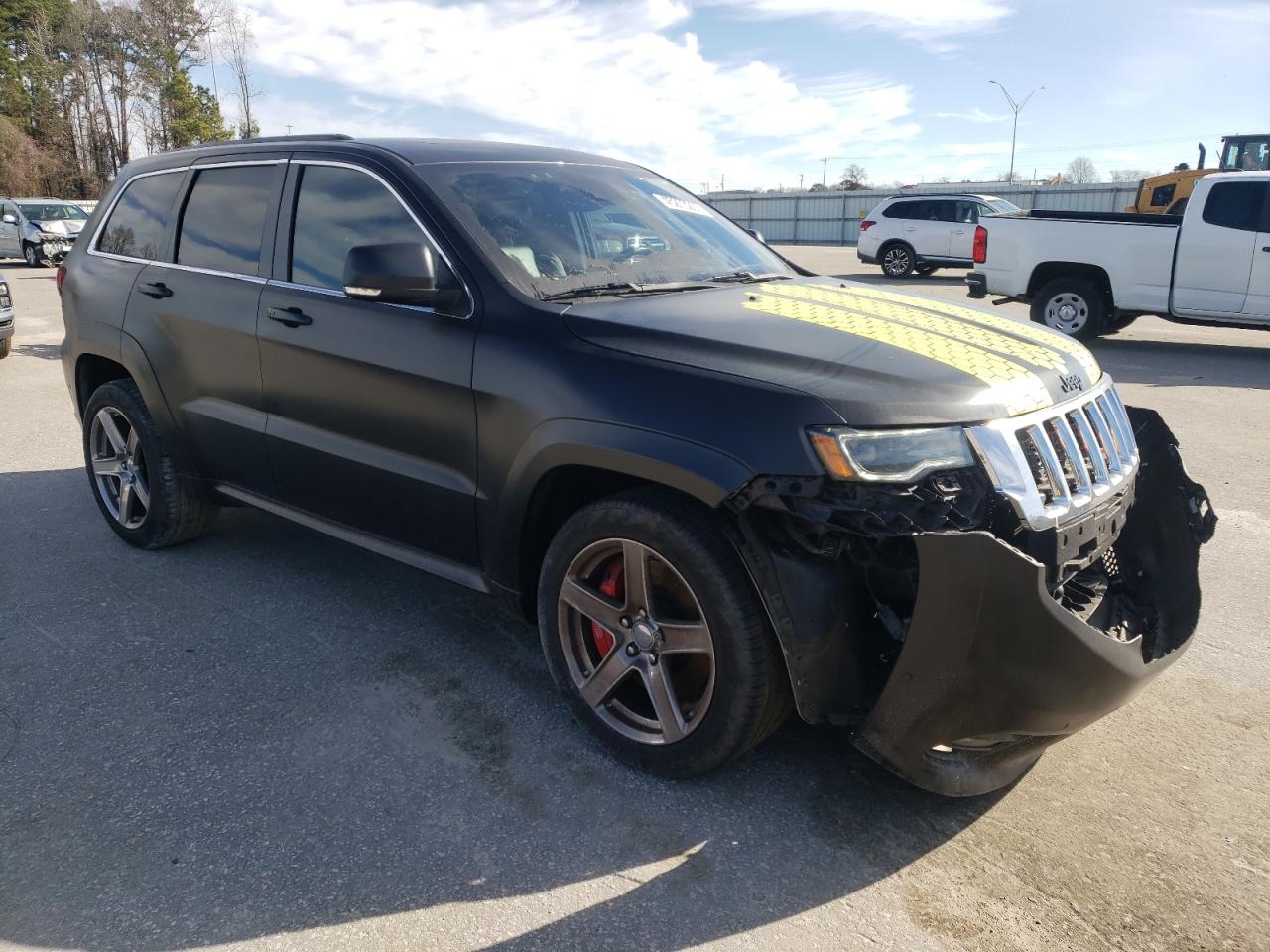 2017 Jeep Grand Cherokee VIN 1C4RJFDJ0HC648250 Copart auction photo, front end damage thumbnail 4