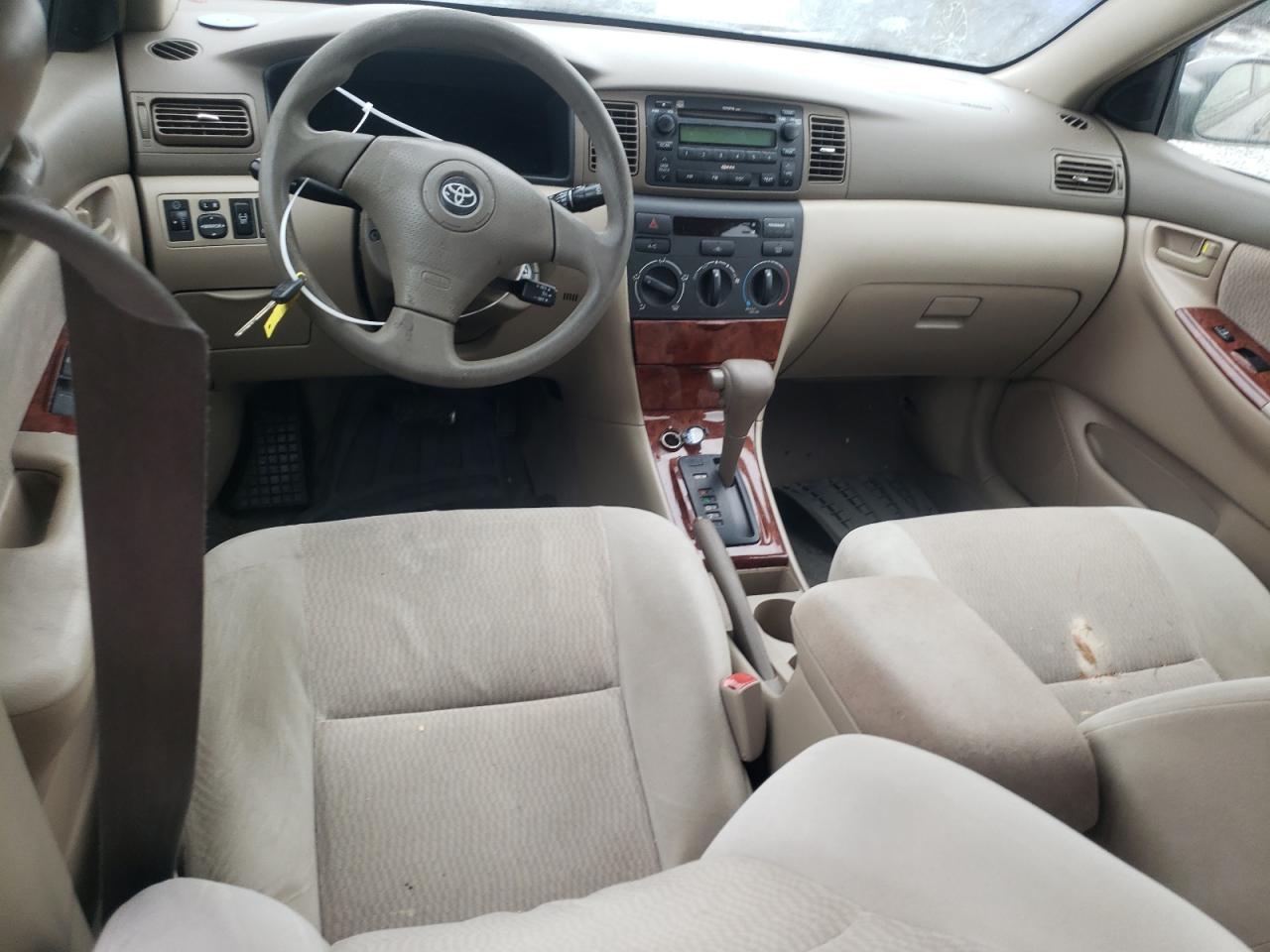 2008 Toyota Corolla VIN 2T1BR30E68C931700 Copart auction photo, rear end damage thumbnail 8