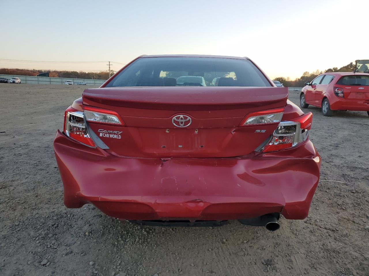 2012 Toyota Camry VIN 4T1BF1FK6CU623346 Copart auction photo, rear end / minor dent/scratches damage thumbnail 6