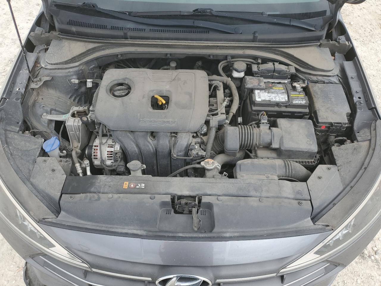 2020 Hyundai Elantra VIN 5NPD74LF3LH525789 Copart auction photo, all over damage thumbnail 11