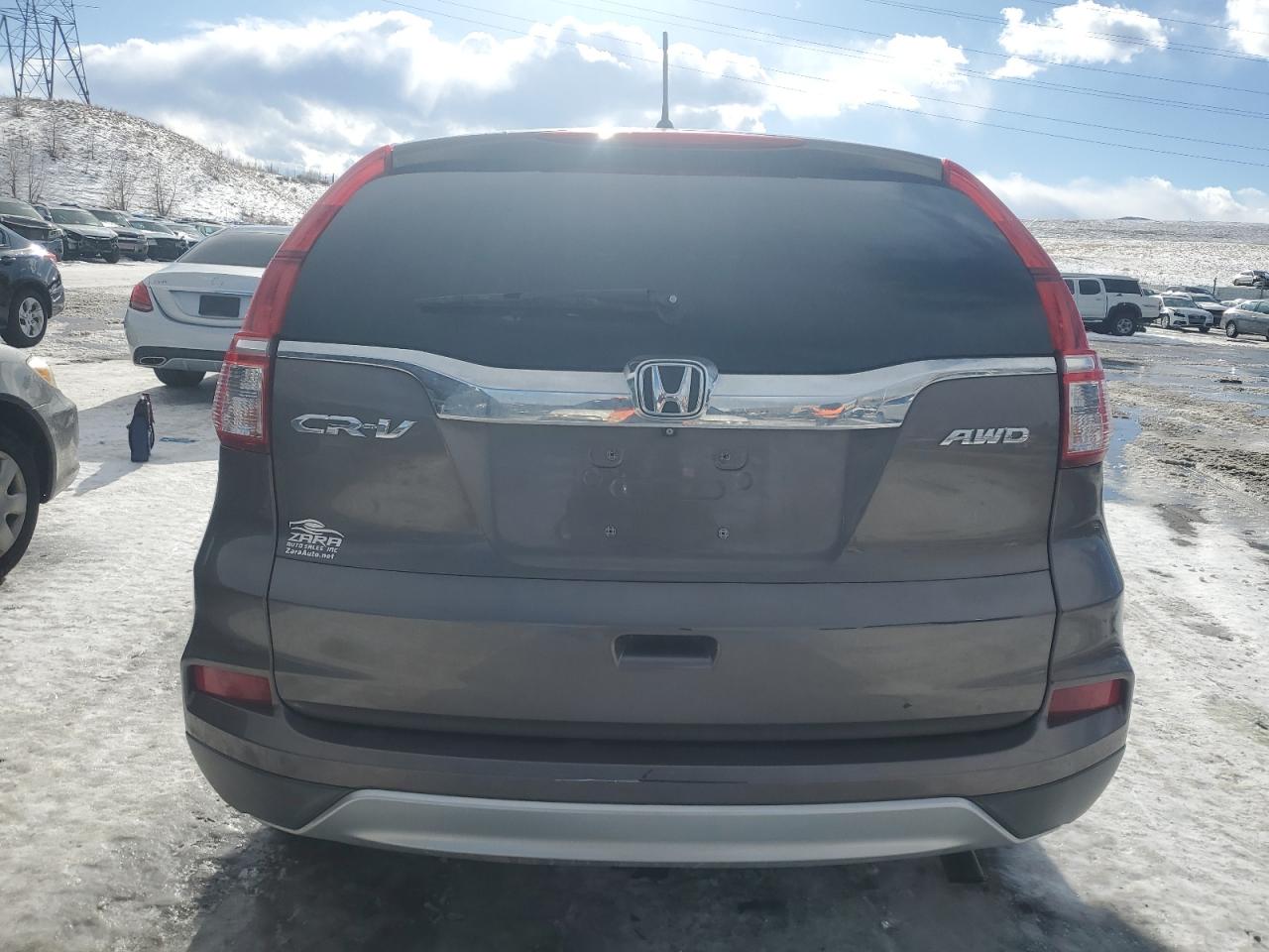 2015 Honda CR-V VIN 2HKRM4H55FH630689 Copart auction photo, front end damage thumbnail 6