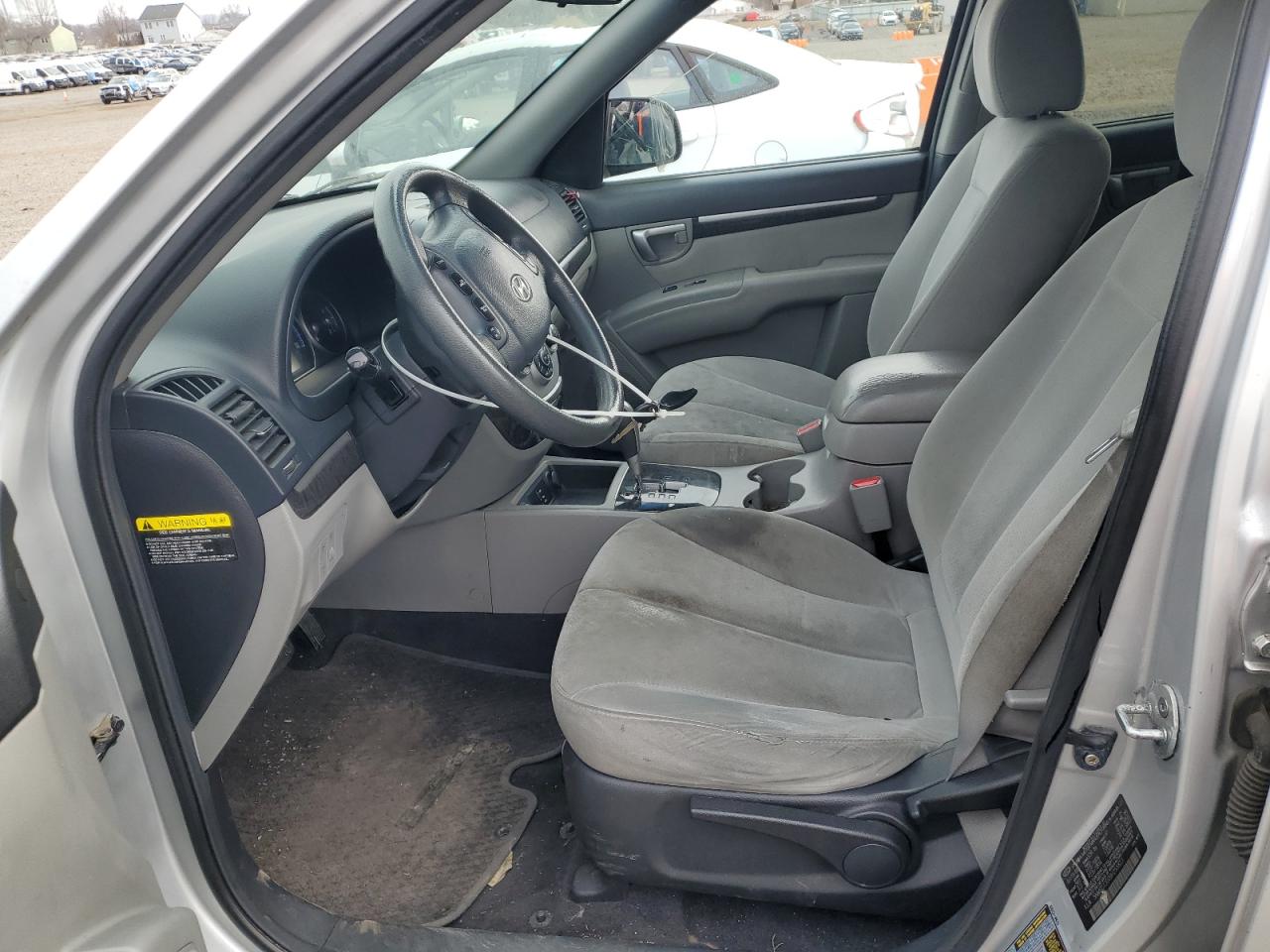 2009 Hyundai Santa Fe VIN 5NMSG73D09H255823 Copart auction photo, rear end / front end damage thumbnail 7