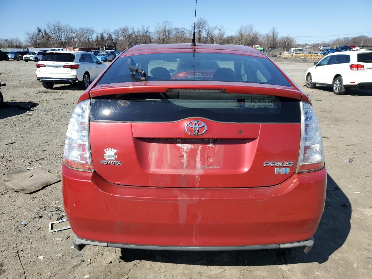 2009 Toyota Prius VIN JTDKB20U497841275 Copart auction photo, front end / minor dent/scratches damage thumbnail 6