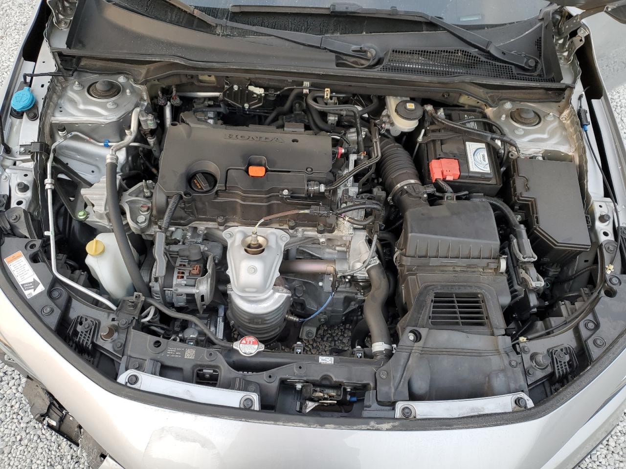 2022 Honda Civic VIN 2HGFE2F51NH510985 Copart auction photo, front end / side damage thumbnail 12