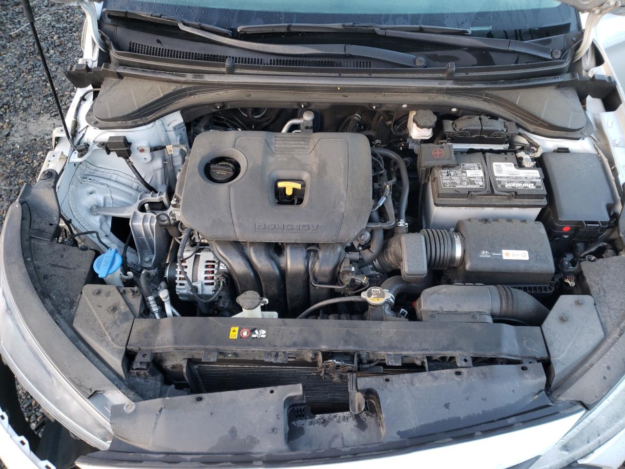 2019 Hyundai Elantra VIN KMHD74LF5KU806668 Copart auction photo, all over / vandalism damage thumbnail 11