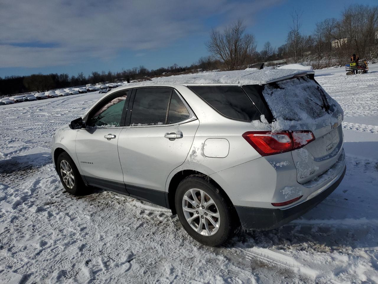 2018 Chevrolet Equinox VIN 3GNAXJEV1JS576921 Copart auction photo, side damage thumbnail 2