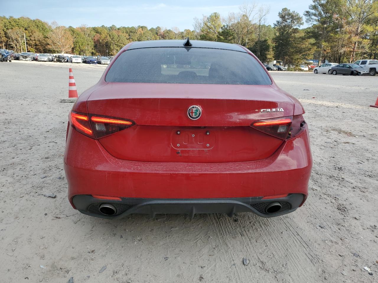 2017 Alfa Romeo Giulia VIN ZARFAECN5H7532736 Copart auction photo, unknown damage thumbnail 6