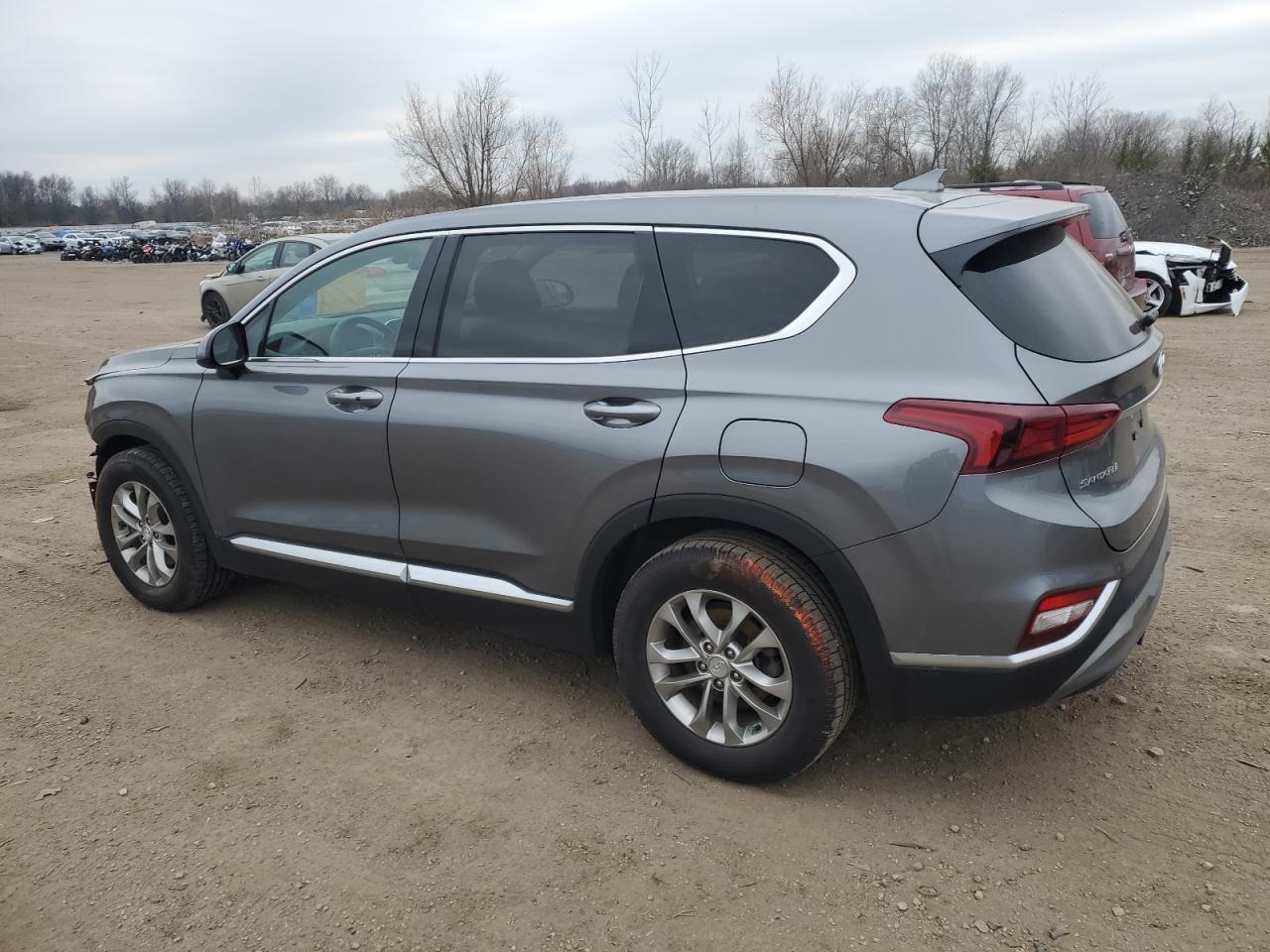 2019 Hyundai Santa Fe VIN 5NMS33AD3KH005120 Copart auction photo, front end damage thumbnail 2