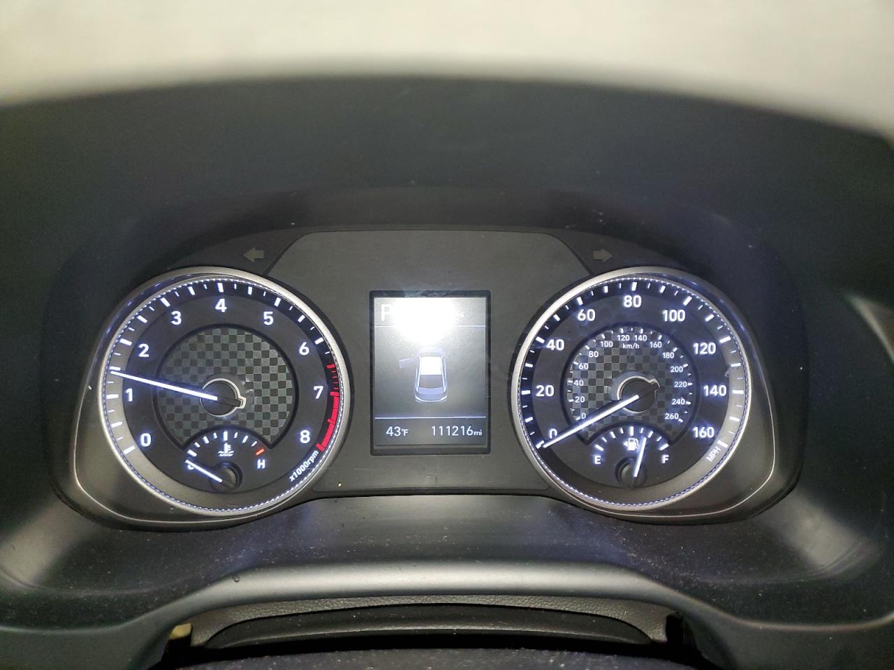 2020 Hyundai Elantra VIN KMHD84LFXLU033243 Copart auction photo, rear end damage thumbnail 9