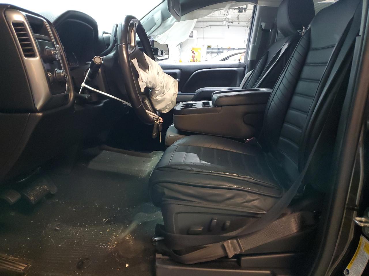2018 Chevrolet Silverado VIN 1GCVKREC1JZ205587 Copart auction photo, undercarriage / front end damage thumbnail 7