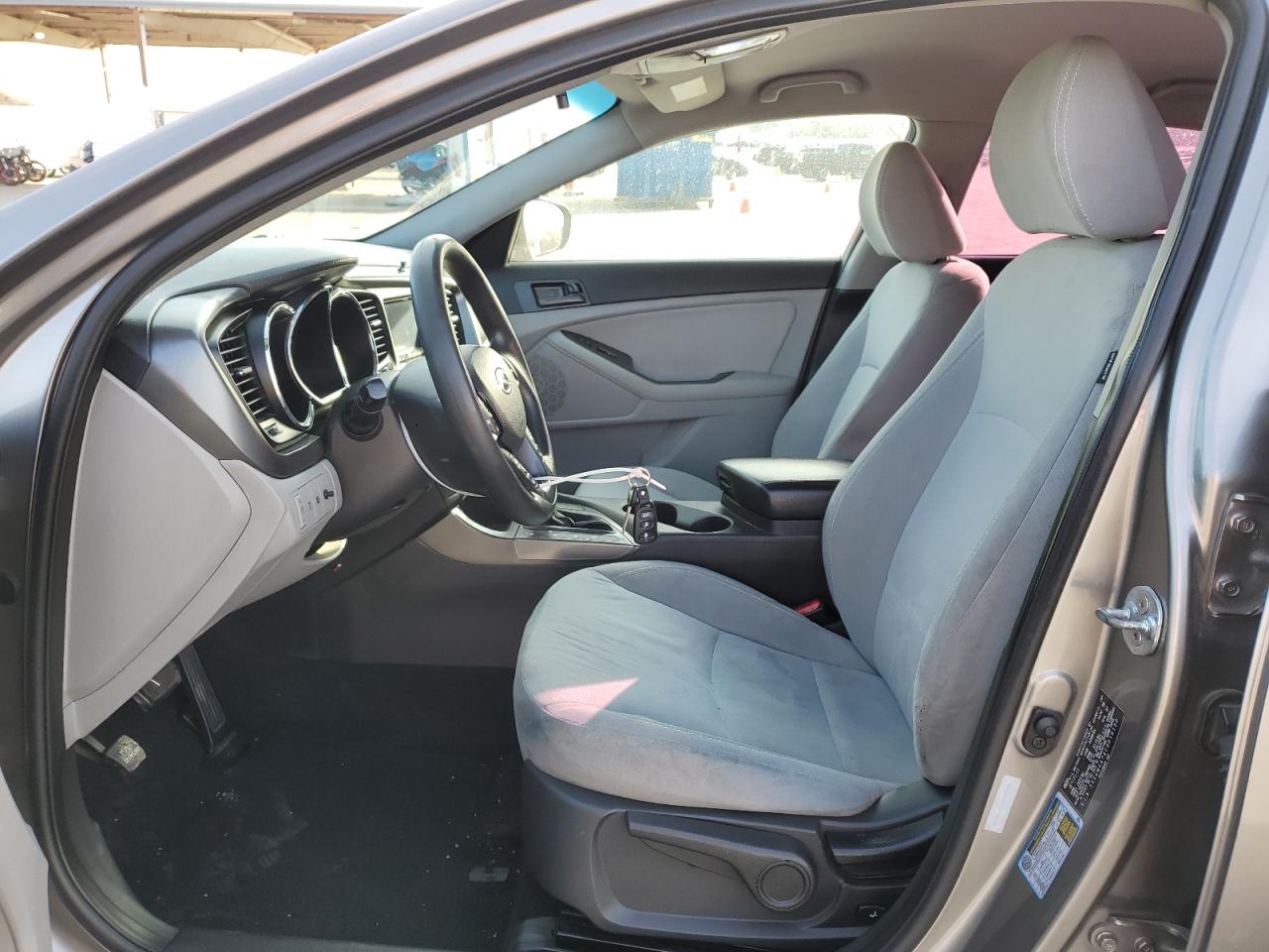 2012 KIA Optima VIN 5XXGM4A74CG016100 Copart auction photo, rear end damage thumbnail 7