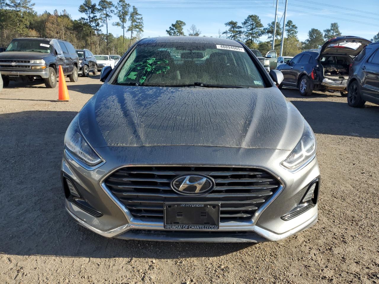 2019 Hyundai Sonata VIN 5NPE24AF1KH753424 Copart auction photo, mechanical damage thumbnail 5
