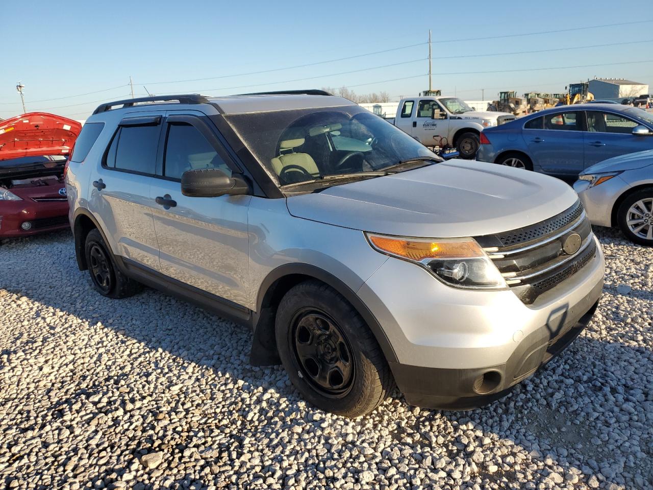 2014 Ford Explorer VIN 1FM5K8B89EGB58722 Copart auction photo, all over damage thumbnail 4