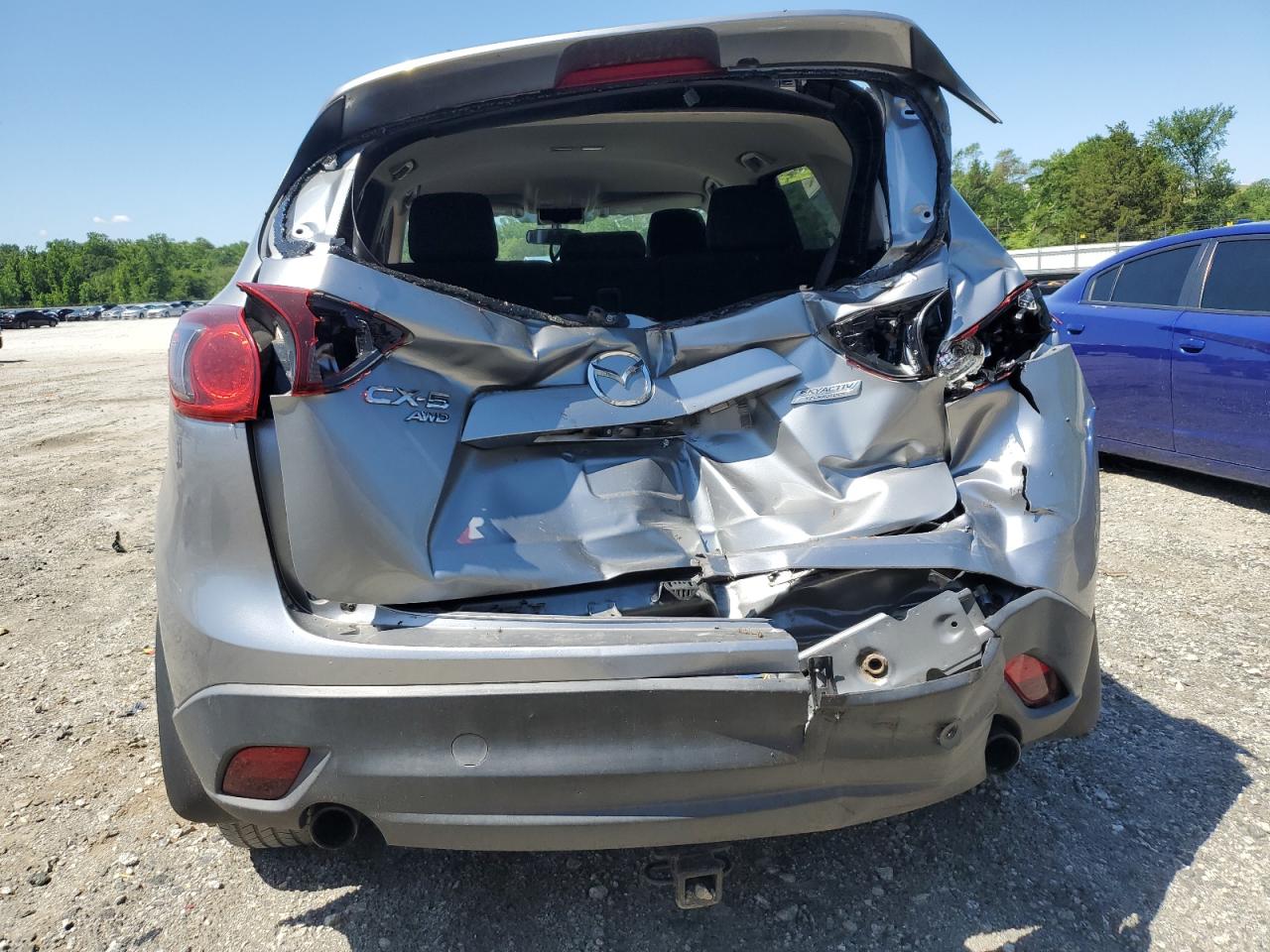2014 Mazda CX-5 VIN JM3KE4CY9E0415402 Copart auction photo, all over damage thumbnail 6